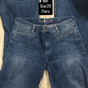 MIH Jeans Women's Blue Flare Jeans - Size 29